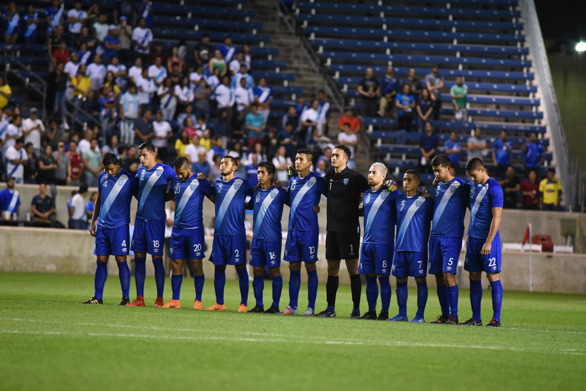 La Selección Nacional vivió un momento especial en el Toyota Park, en Chicago. (Foto Prensa Libre: Wilfredo Girón)