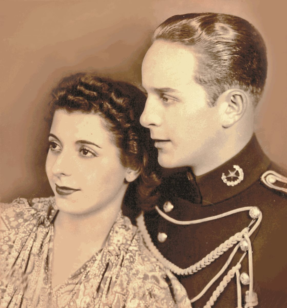 María Cristina Vilanova y Jacobo Árbenz. (Foto: Hemeroteca PL)