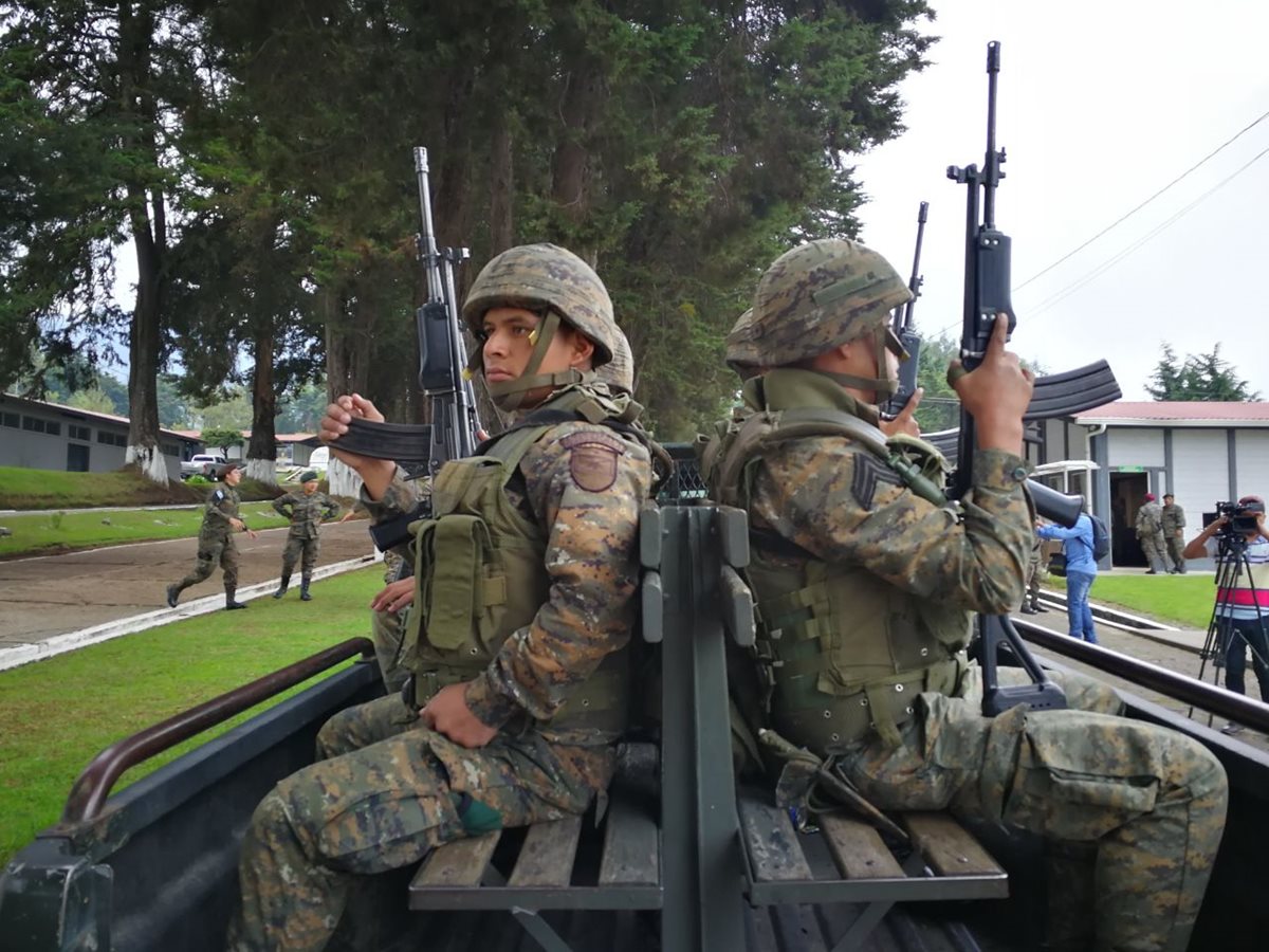 Varias zonas militares próximas a San Marcos han enviado a sus elementos.