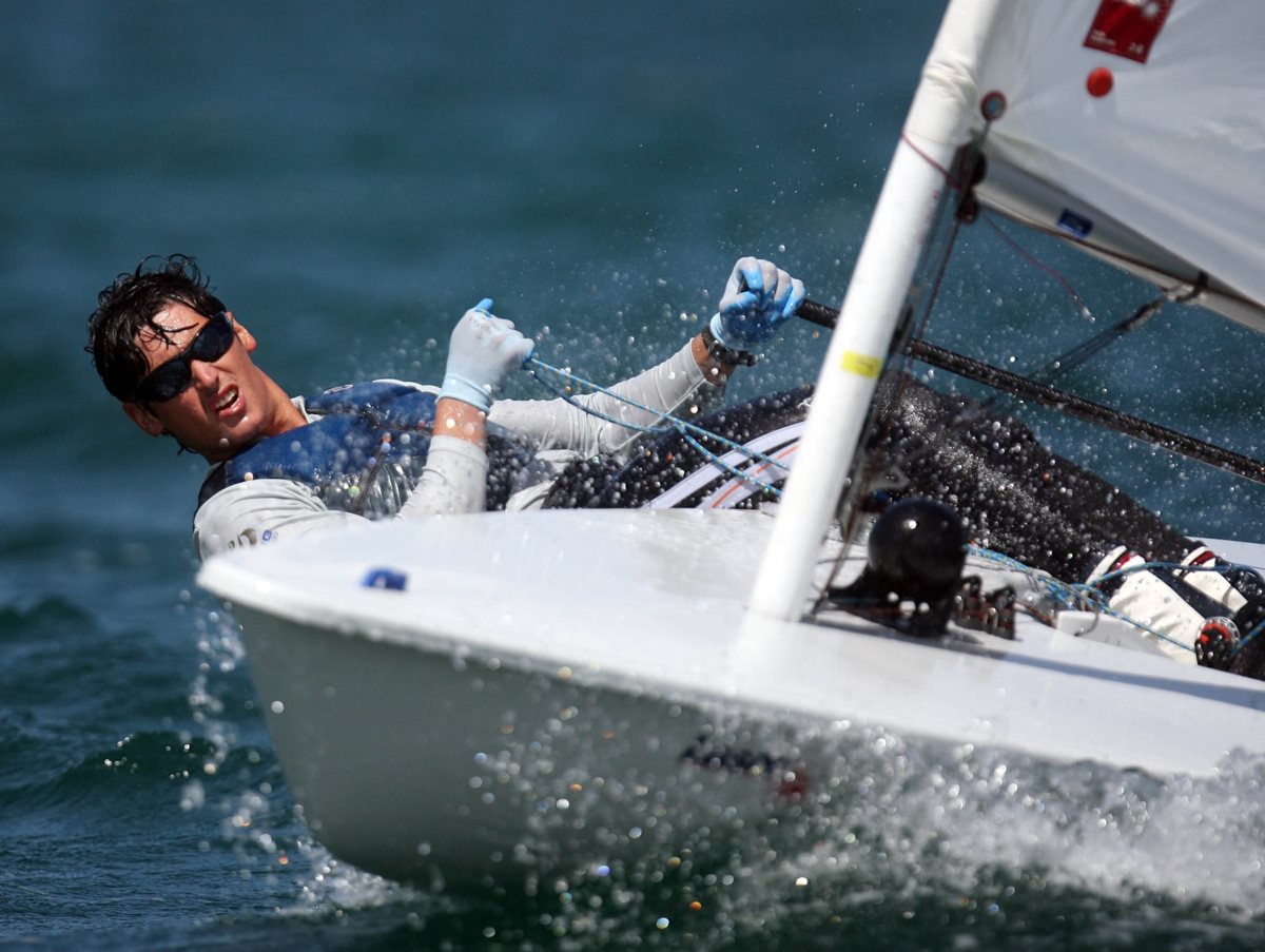 Juan Ignacio Maegli quiere brillar en la Copa Mundial de Vela. (Foto Prensa Libre: Hemeroteca PL)