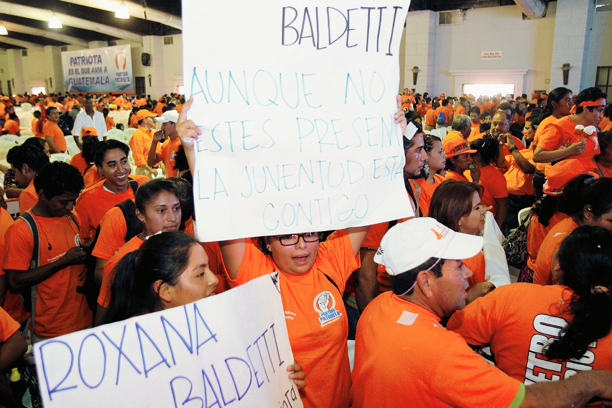 El Partido  Patriota  celebró una asamblea el domingo  en el  Parque de la Industria ( Foto Prensa Libre: Hemeroteca PL)