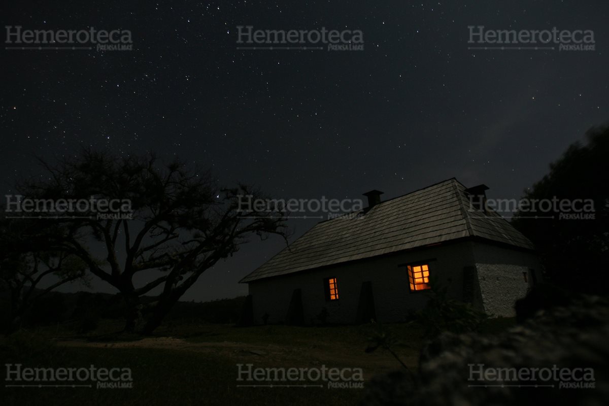 Impresionante vista de la casa de hospedaje de la Chaculá. (Foto: Carlos Sebastián)