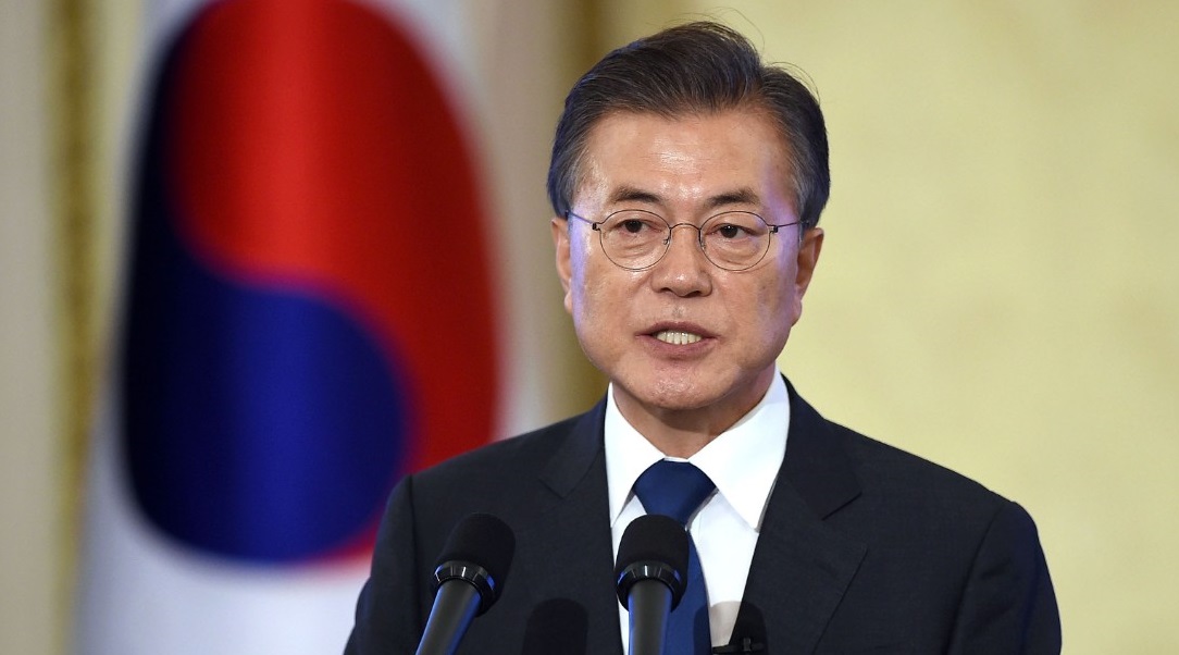 Moon Jae-in, presidente de Corea del Sur. (Foto Prensa Libre: AFP)