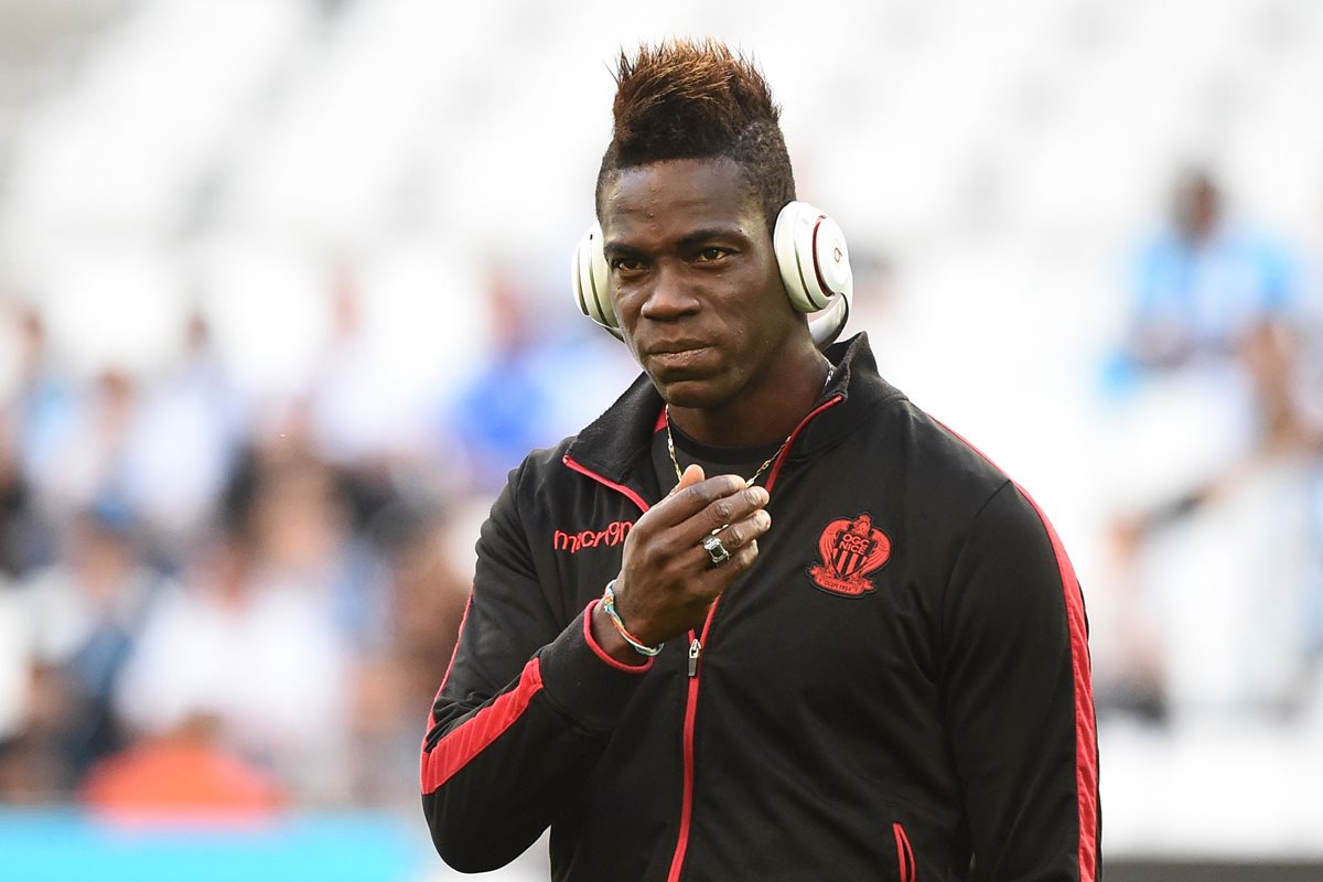 Mario Balotelli llegó en 2016 al Niza francés. (Foto Prensa Libre: AFP)