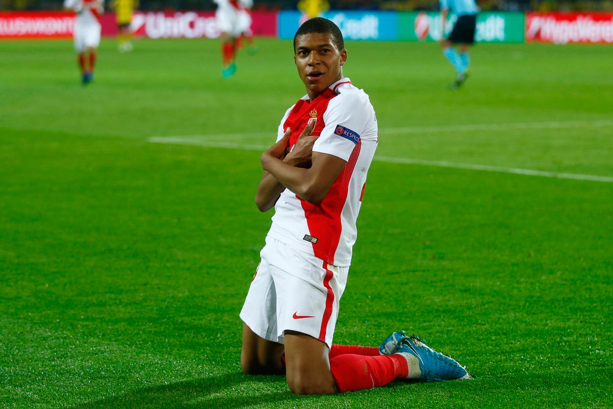 El jugador del AS Mónaco está a un paso de hacer historia en el futbol. (Foto Prensa Libre: Hemeroteca PL)