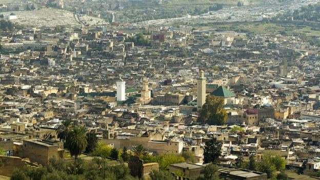 La universidad, la mezquita y la biblioteca resaltan en la ciudad de Fez. CHRIS GRIFFITHS