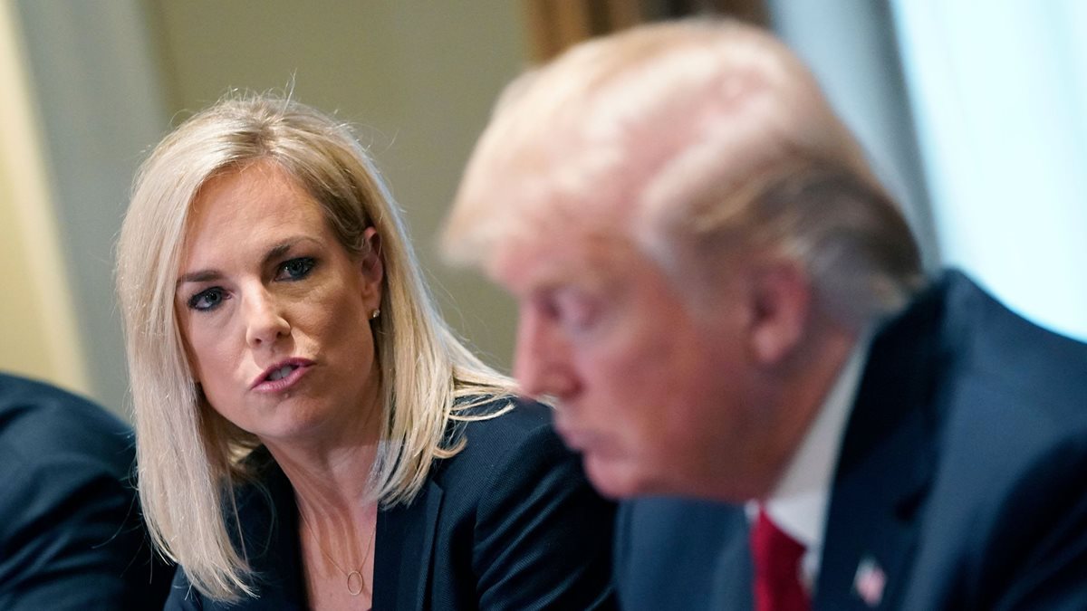 Kirstjen Nielsen encabeza el cumplimiento de las políticas migratorias de Donald Trump. (Foto: Hemeroteca PL)