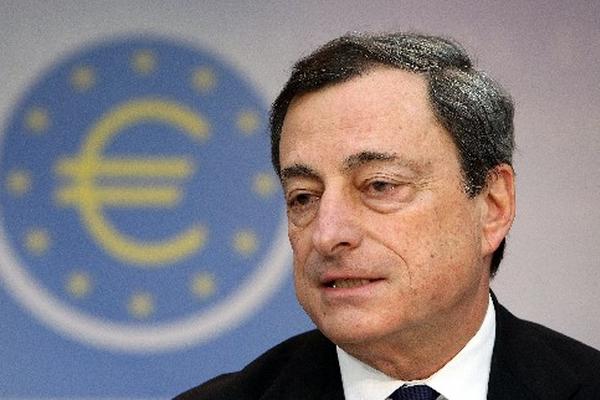 Mario Draghi, presidente del BCE.