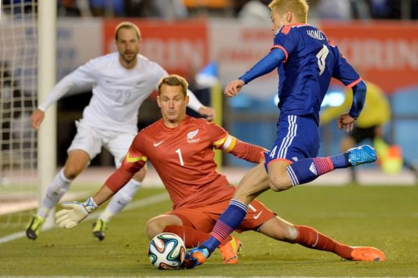 Keisuke Honda es la principal figura de Japón para el Mundial de Brasil 2014. (Foto Prensa Libre: AS Color)