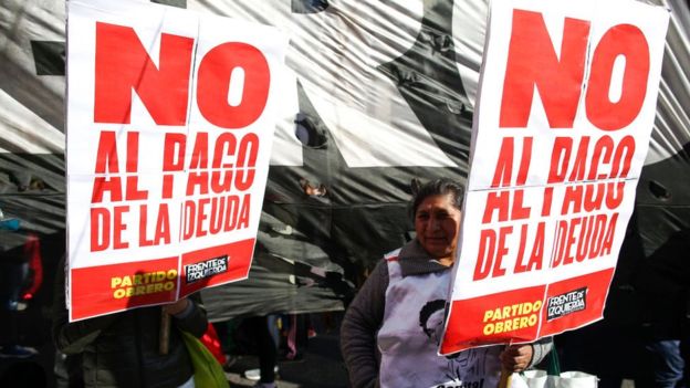 Han comenzado las primeras manifestaciones en Buenos Aires contra el G20. GETTY IMAGES