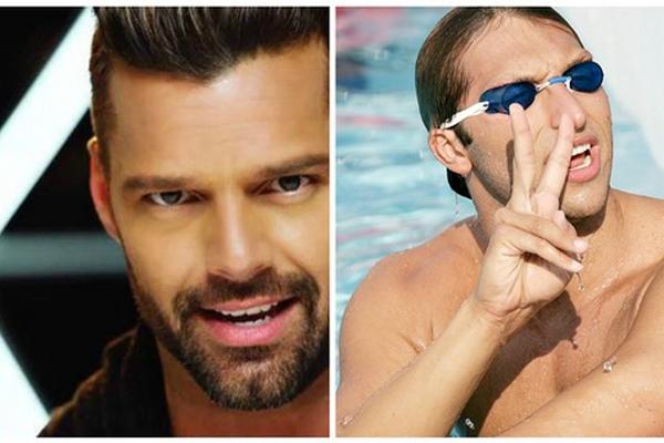 El cantante puertorriqueño Ricky Martin y el nadador  australiano podrían ser pareja. (Foto Prensa Libre: Archivo)