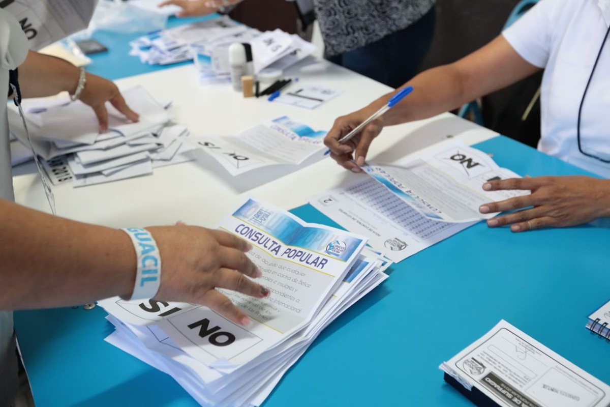 Guatemala avaló hoy mediante un referéndum que el diferendo territorial, insular y marítimo con el país vecino de Belice sea llevado ante la Corte Internacional de Justicia en La Haya.