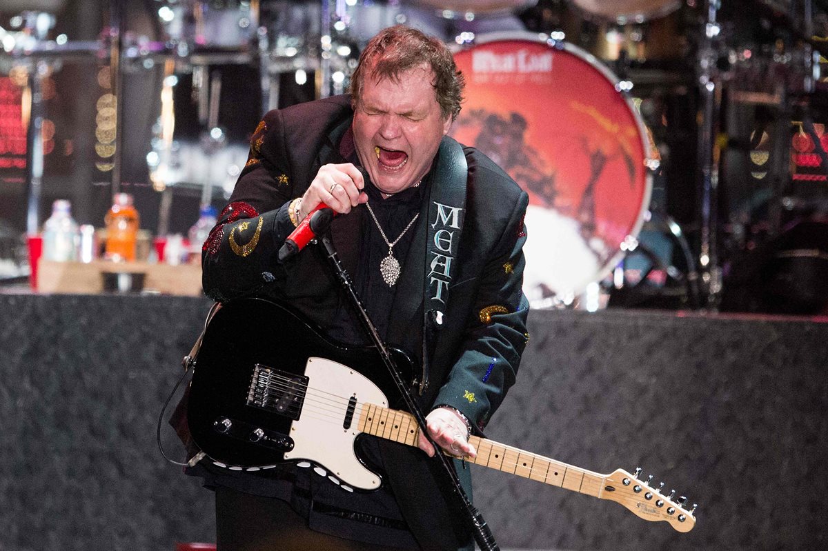 Meat Loaf tuvo problemas en el escenario. (Foto Prensa Libre: AFP)