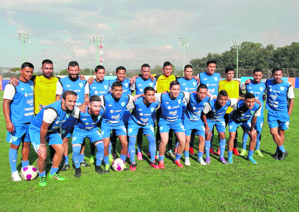 La Selección Nacional palpita su regreso a las competiciones internacionales. Su último partido lo disputó el 6 de septiembre del 2016, en el camino a Rusia 2018 (Foto Prensa Libre: Hemeroteca PL)