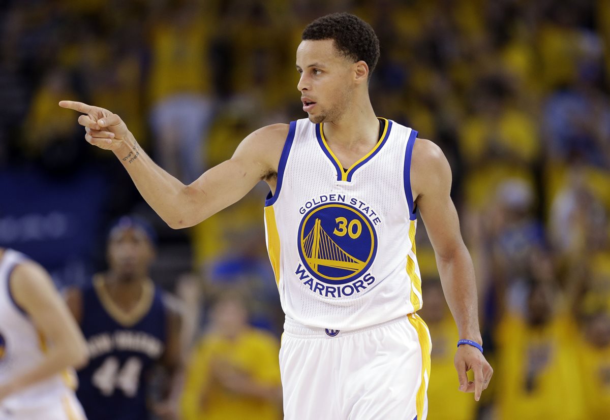 Stephen Curry será uno de los grandes ausentes de río 2016. (Foto Prensa Libre: AP)