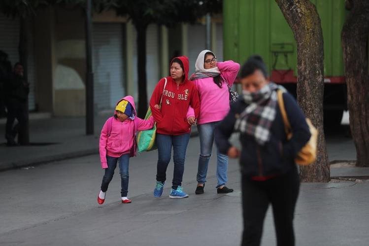 El viento hace que la sensación térmica sea de temperaturas más bajas de las que realmente hay. (Foto Prensa Libre: Hemeroteca PL)