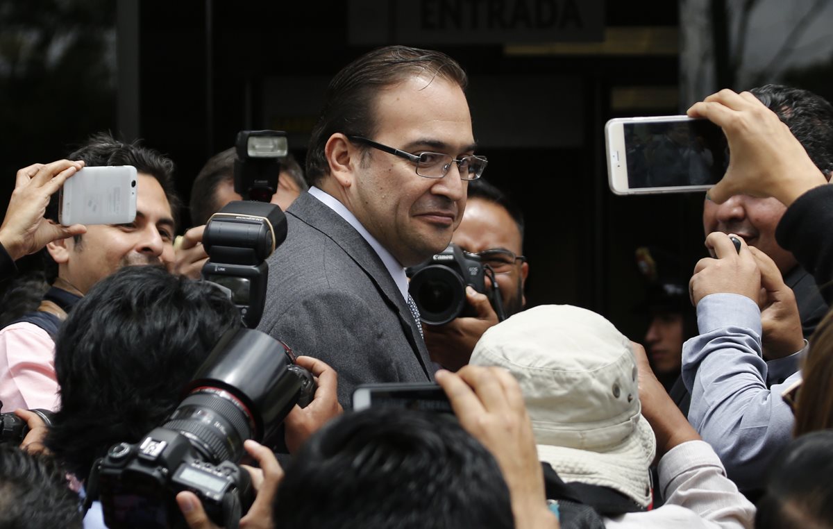 Javier Duarte, exgobernador de Veracruz, es buscado por corrupción. (Foto Prensa Libre: AP)