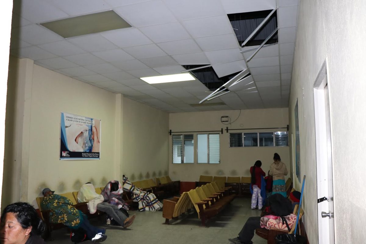 Vista del hospital de San Marcos. (Foto Prensa Libre: Whitmer Barrera)