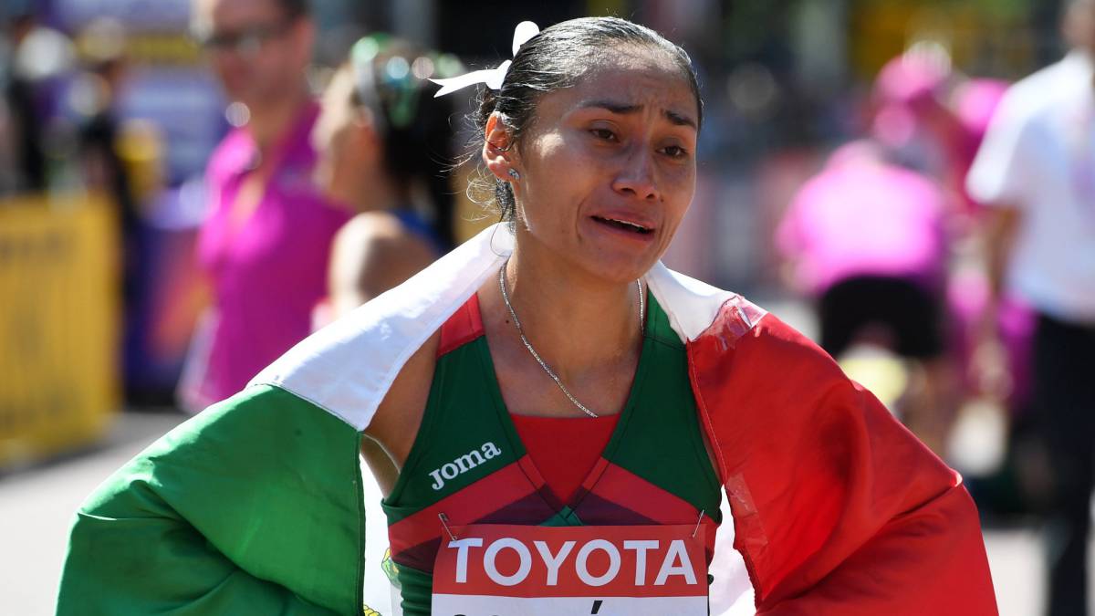 Lupita González está en medio de la polémica por caso de dopaje. (Foto Prensa Libre: EFE)