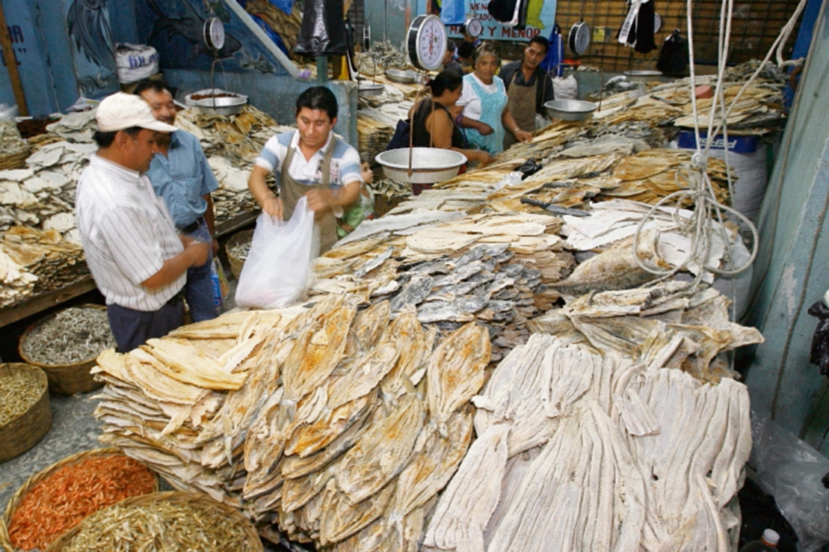 Precios de los pescados y mariscos podrían subir durante la Semana Santa. (Foto Prensa Libre: Hemeroteca PL)