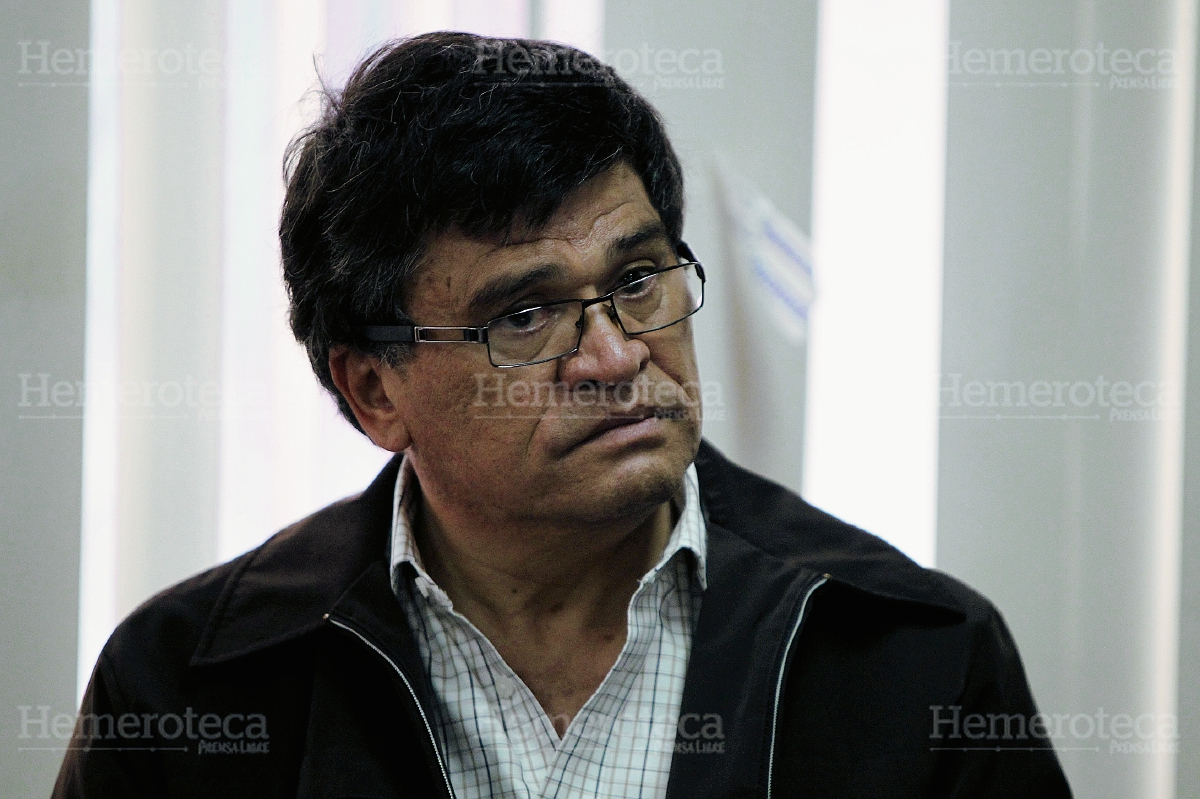 Arnoldo Medrano, en la Torre de tribunales. (Foto: Hemeroteca PL)