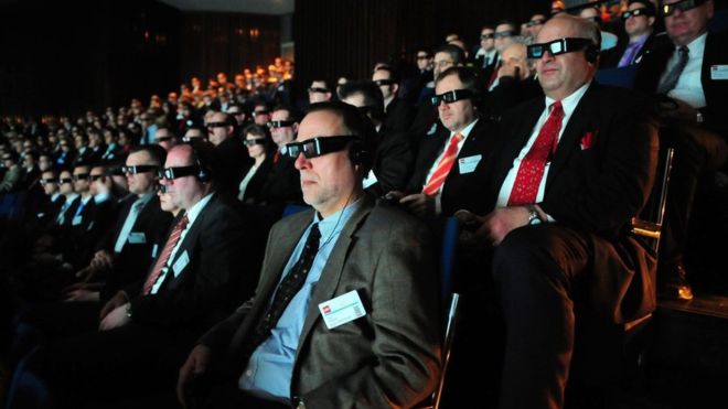 Las gafas para ver en 3D no te hace ver muy atractivo. (GETTY IMAGES)