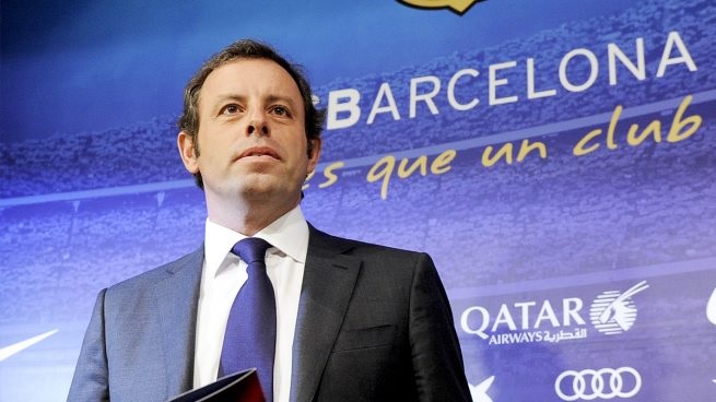 Sandro Rosell, expresidente del FC Barcelona. (Foto Prensa Libre: EFE)