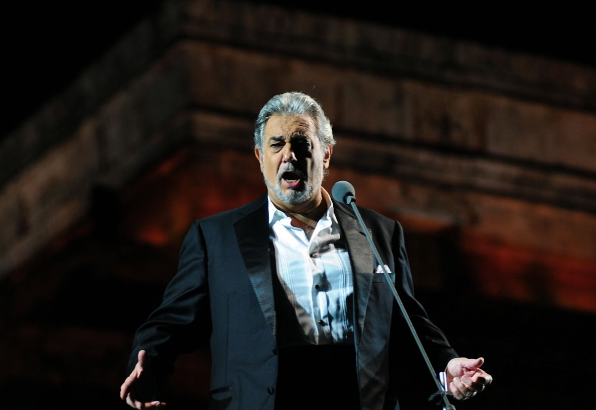 Plácido Domingo regresa a los escenarios. (Foto Prensa Libre: AFP)