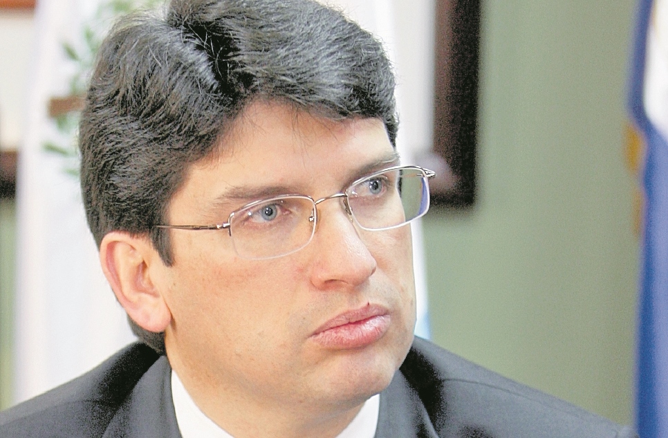 Rubén Morales fue ministro de Economía durante 16 meses. (Foto Prensa Libre: Hemeroteca PL)