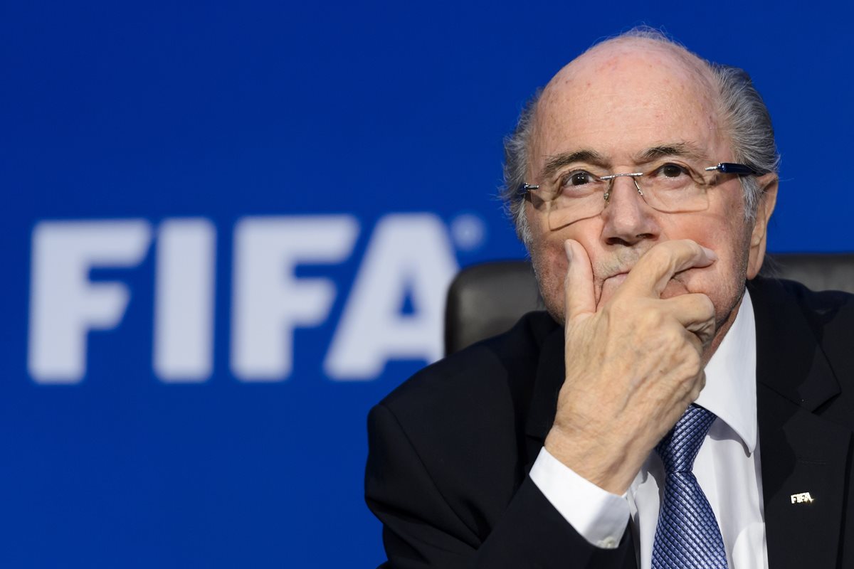 Joseph Blatter afirmó que el no ha hecho nada ilegal en la presidencia de la Fifa. (Foto Prensa Libre: AFP)