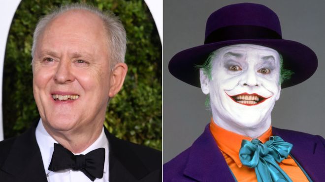 John Lithgow hizo una audición para el papel del Guasón. AFP/WARNER BROS