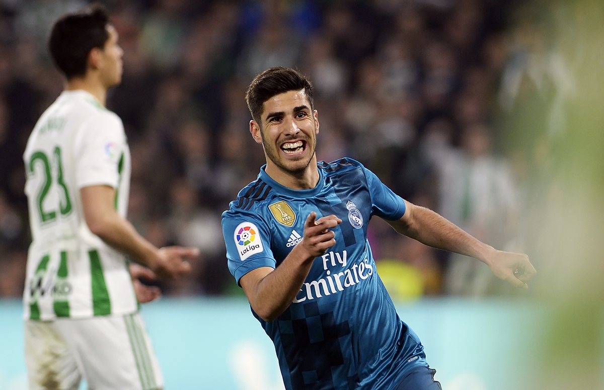 Marco Asensio se encuentra en uno de sus mejores moments. (Foto Prensa Libre: AFP)