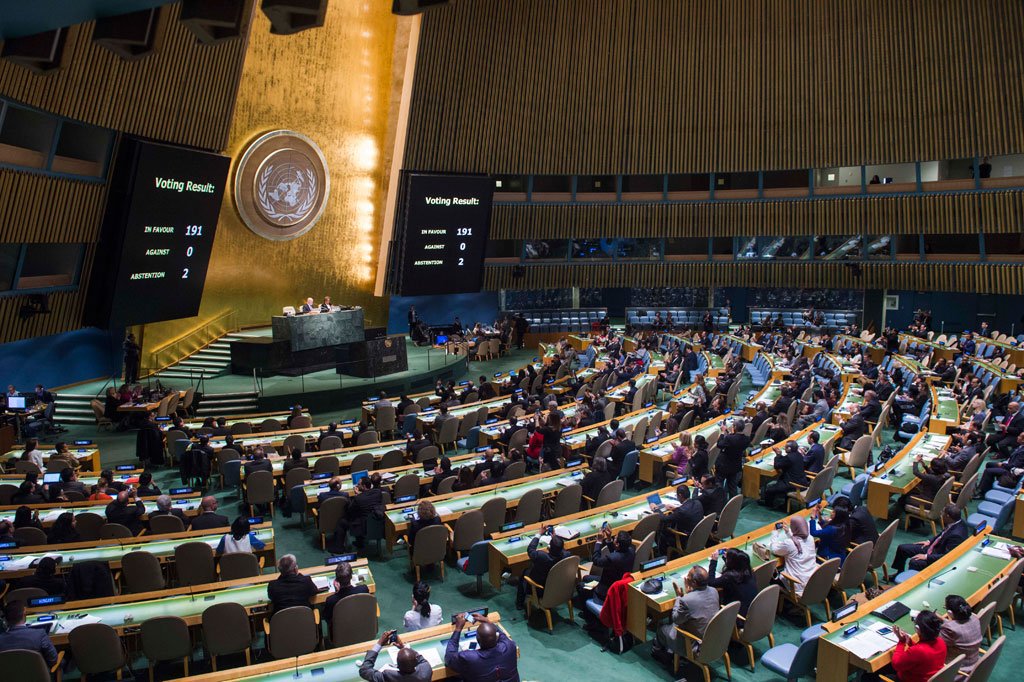 El primer ministro israelí Benjamín Netanyahu llamó "casa de mentiras" a la ONU. (Foto Prensa Libre: Hemeroteca PL)