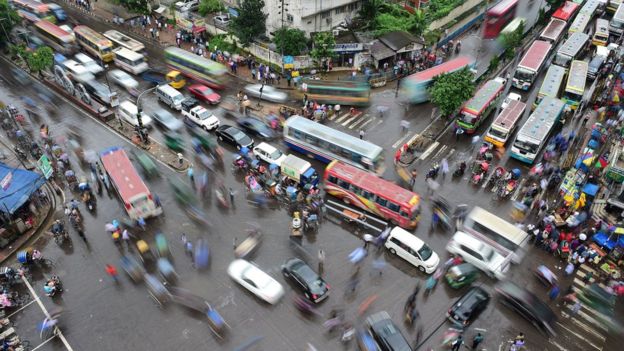 Daca, la capital de Bangladesh, es una de las ciudades más densamente pobladas del planeta. (Foto: Amirul Rajiv)