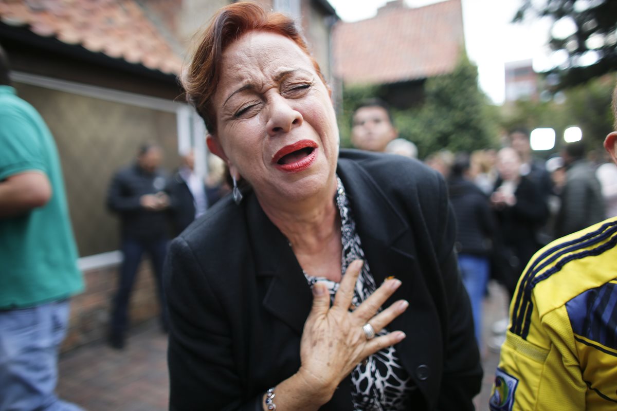 Reacciones a los resultados del plebiscito colombiano en donde el "no" se impuso. (Foto Prensa Libre: AP)