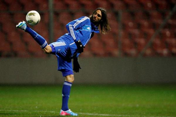 Georgios Samaras de Grecia es una de las principales figuras para el Mundial de Brasil 2014. (Foto Prensa Libre: AS Color)