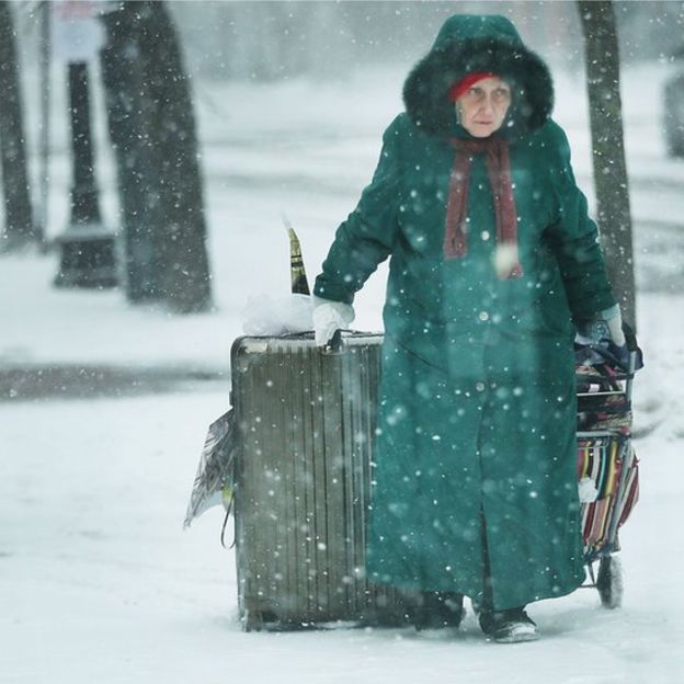 El jueves es el decimoprimer día consecutivo de temperaturas gélidas. GETTY IMAGES