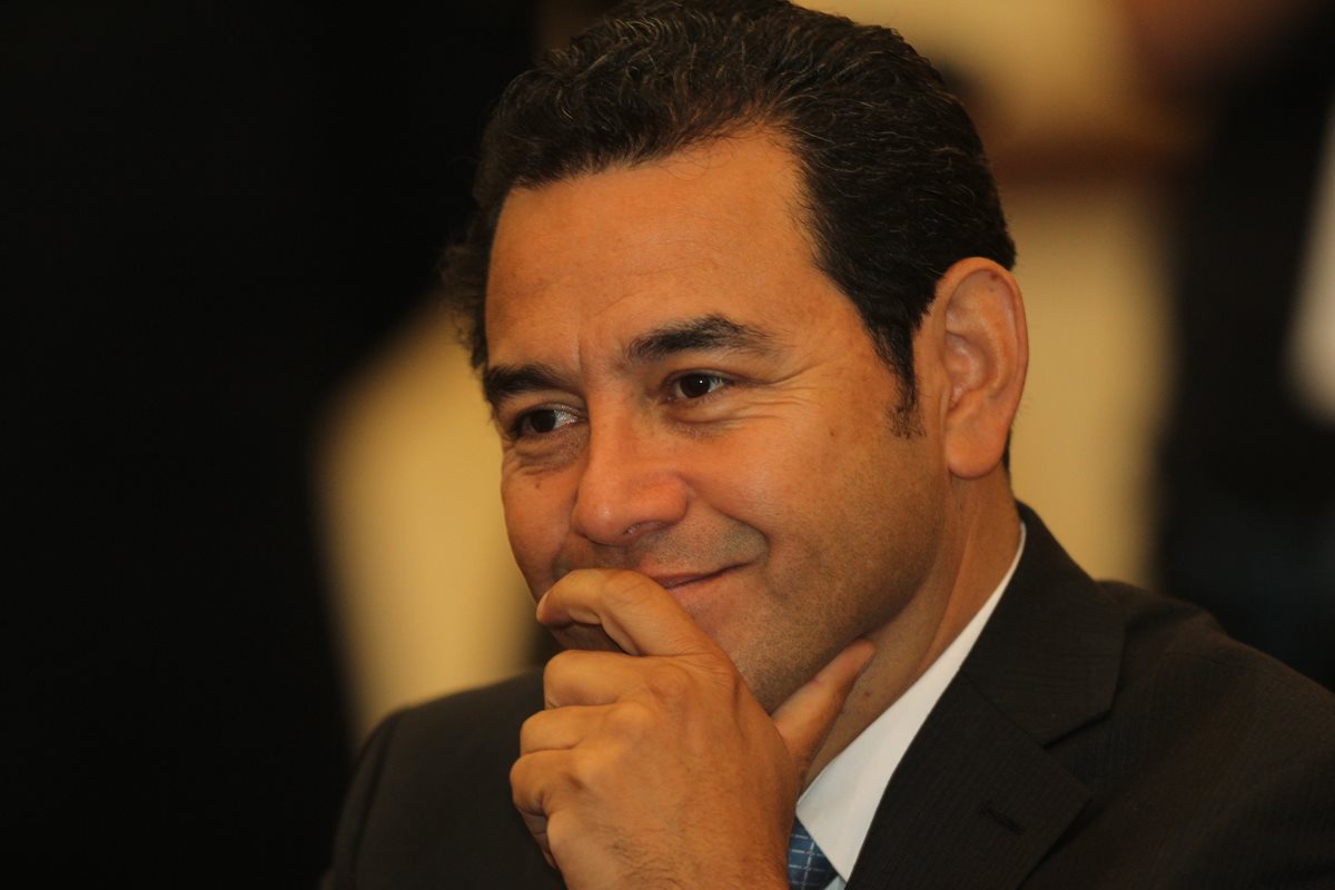 Jimmy Morales, candidato presidencial por el partido FCN-Nación. (Foto Prensa Libre: Hemeroteca PL)