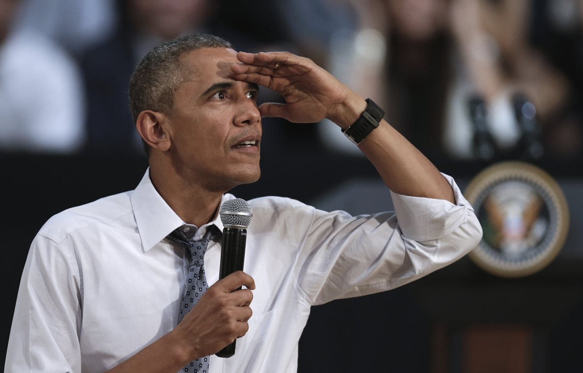 Barack Obama, presidente de EE. UU., está considerando viajar a Hiroshima. (Foto Prensa Libre: AP).