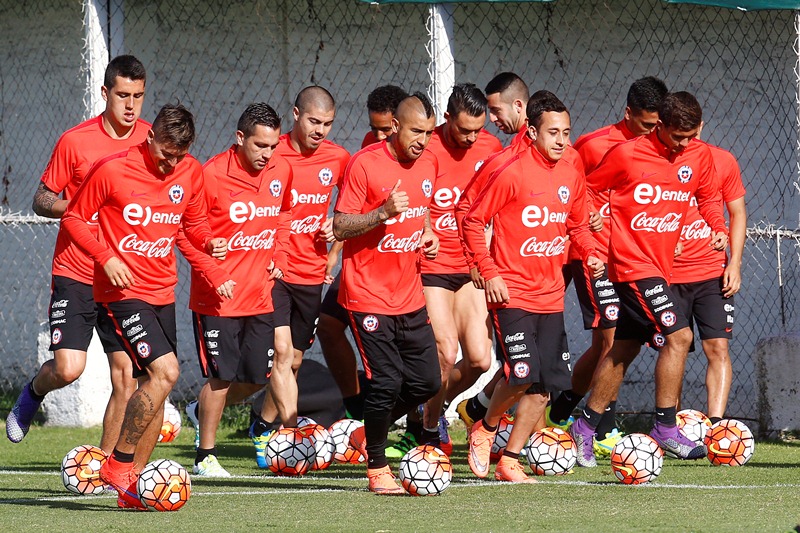 Chile se prepara para encarar la Fecha Fifa. (Foto Prensa Libre: EFE)