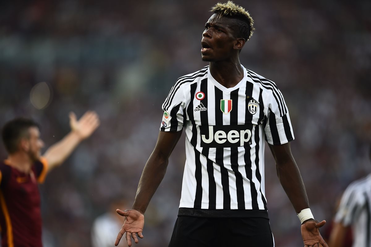 La calidad futbolística de Pogba lo hace ser uno de los jugadores más cotizados del mercado. (Foto Prensa Libre: AFP)