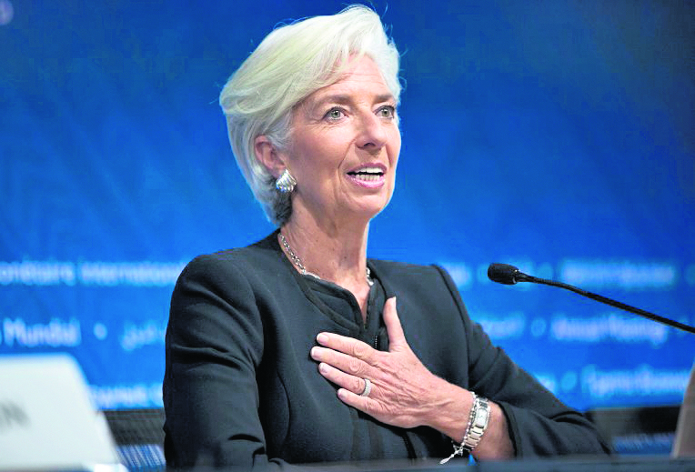 Directora gerente del Fondo Monetario Internacional (FMI), Christine Lagarde. (Foto: Hemeroteca PL