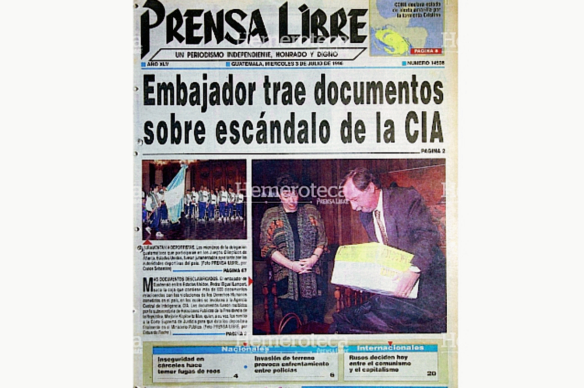 Portada del 3 de julio de 1996. (Foto: Hemeroteca PL)