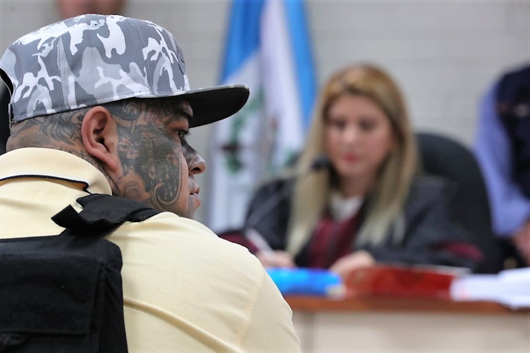 Érick Contreras, alias el Abuelo, se convirtió en colaborador eficaz y declaró en contra de 23 pandilleros. (Foto Prensa Libre: Estuardo Paredes)