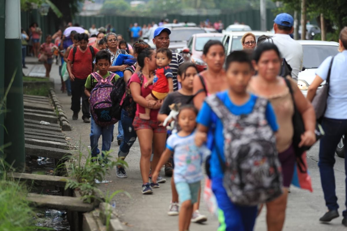 Varias comunidades recibieron a tiempo la alerta y se movilizaron a Escuintla.