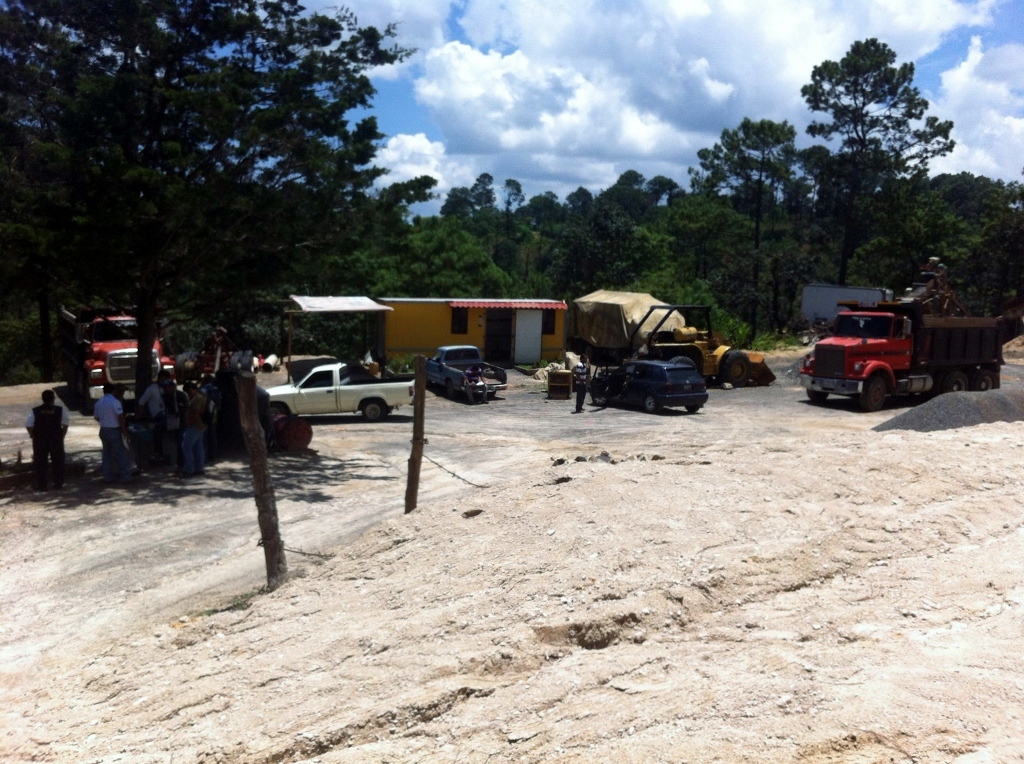 Lugar donde ocurrió la captura en Santa Cruz del Quiché, Quiché. (Foto Prensa Libre: Óscar Figueroa)