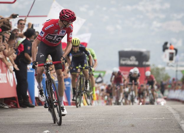 Froome está a un paso de convertirse en tan sólo el cuarto ciclista en la historia en ganar el Tour y la Vuelta un mismo año. (Getty)