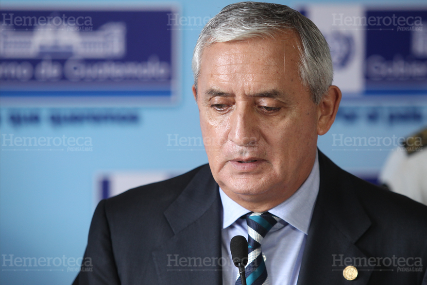 Congreso le retira la inmunidad a Otto Pérez. (Foto: Hemeroteca PL)