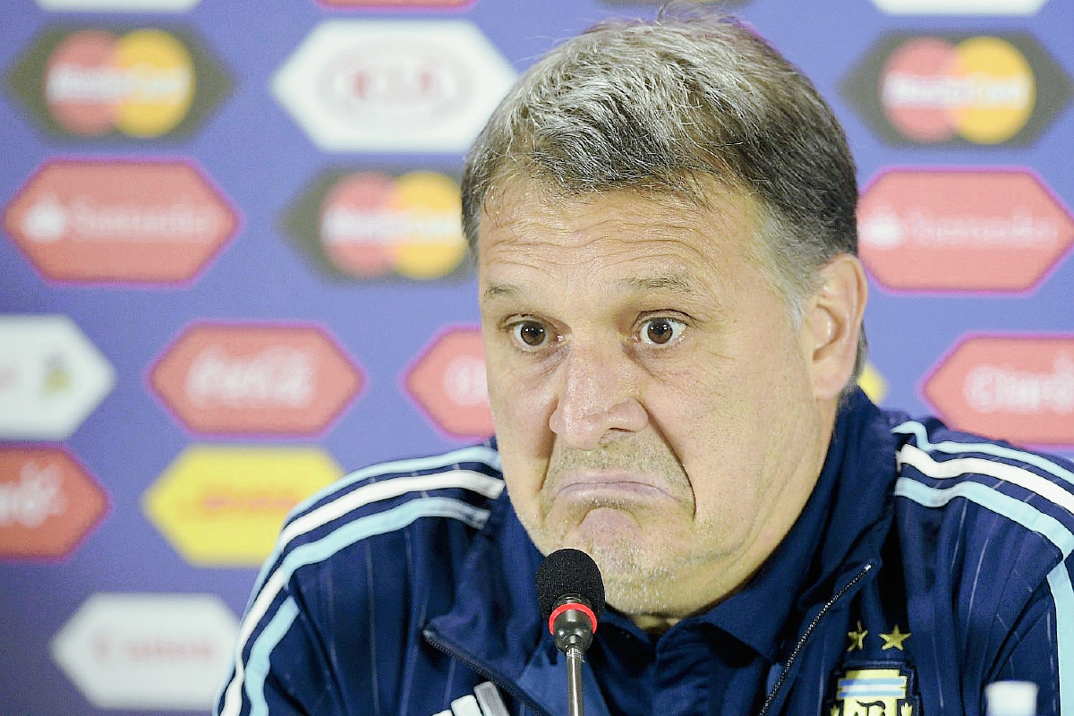 Martino enfrentará a su exselección de Paraguay. (Foto Prensa Libre: AFP).