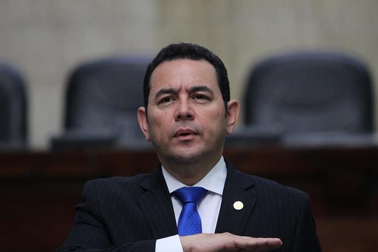 El presidente Jimmy Morales podría enfrentar un nuevo proceso de antejuicio presentado por el Ministerio Público por el caso de financiamiento electoral del partido FCN-Nación. (Foto HemerotecaPL)